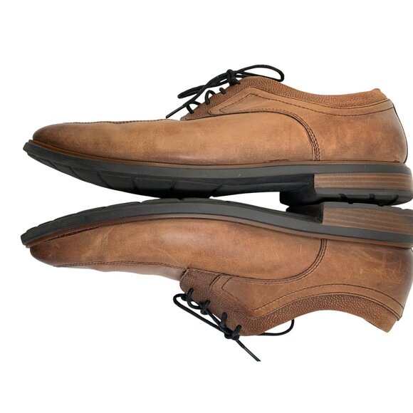 Rockport Dressports Comfort Leather Lace-Up Dress Shoes Tan Brown mens 11 US main image 5